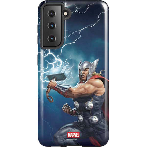 Marvel Thor Thor and Mjolnir Galaxy S21 5G Pro Case