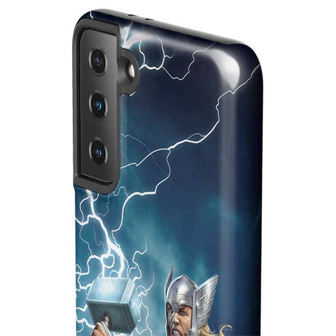 Marvel Thor Thor and Mjolnir Galaxy S21 FE Pro Case