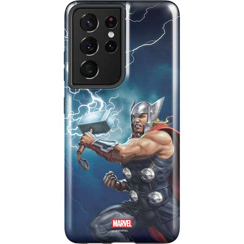 Marvel Thor Thor and Mjolnir Galaxy S21 Ultra 5G Pro Case