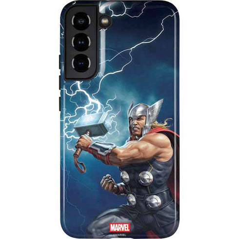 Marvel Thor Thor and Mjolnir Galaxy S22 Plus Pro Case