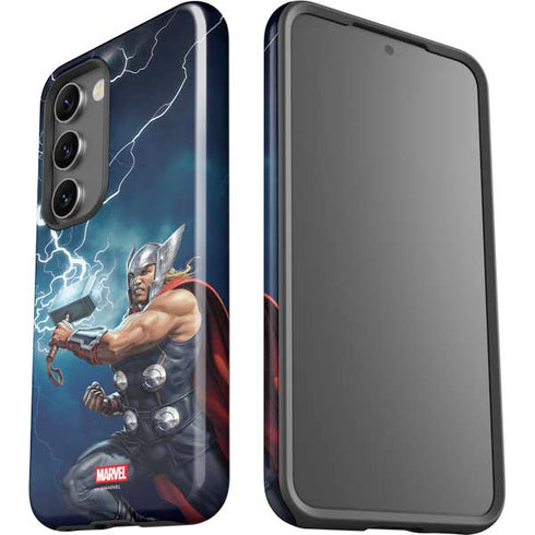 Marvel Thor Thor and Mjolnir Galaxy S23 Pro Case