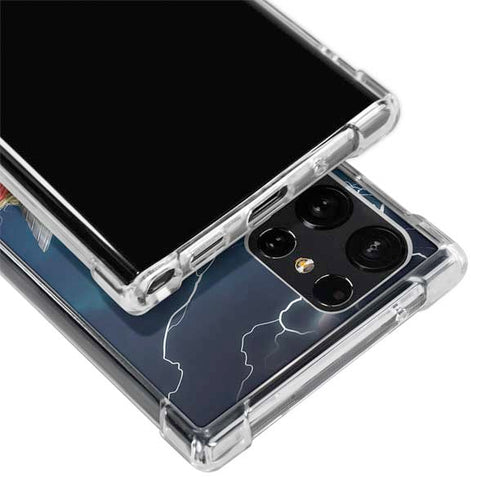 Marvel Thor Thor and Mjolnir Galaxy S23 Ultra Clear Case