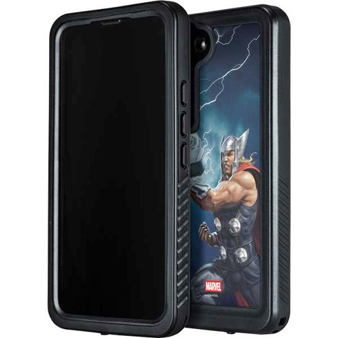 Marvel Thor Thor and Mjolnir Galaxy S23 Waterproof Case