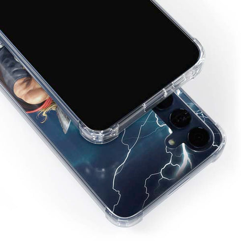 Marvel Thor Thor and Mjolnir Galaxy S24 Clear Case
