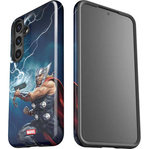 Marvel Thor Thor and Mjolnir Galaxy S24 Plus Impact Case
