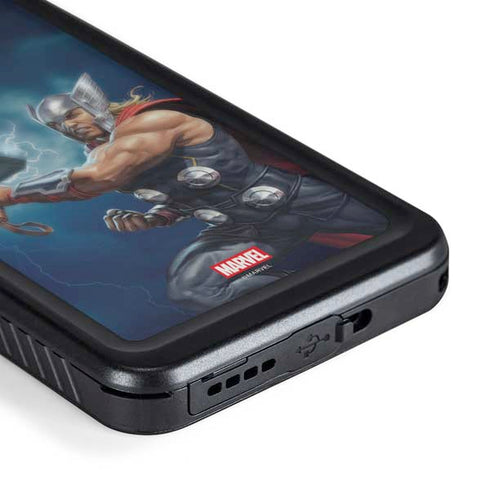 Marvel Thor Thor and Mjolnir Galaxy S24 Plus Waterproof Case