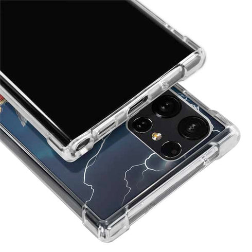 Marvel Thor Thor and Mjolnir Galaxy S24 Ultra Clear Case