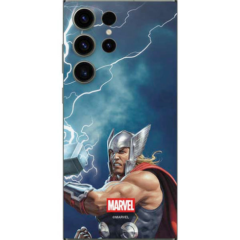 Marvel Thor Thor and Mjolnir Galaxy S24 Ultra Skin