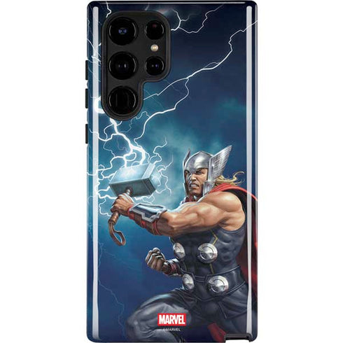 Marvel Thor Thor and Mjolnir Galaxy S25 Ultra Impact Case