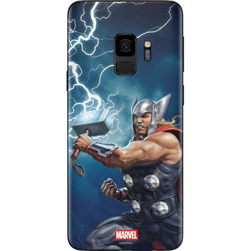 Marvel Thor Thor and Mjolnir Galaxy S9 Skin