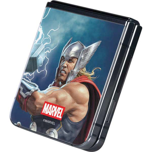 Marvel Thor Thor and Mjolnir Galaxy Z Flip5 5G Skin