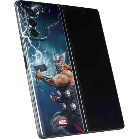 Marvel Thor Thor and Mjolnir Galaxy Z Fold2 5G Skin