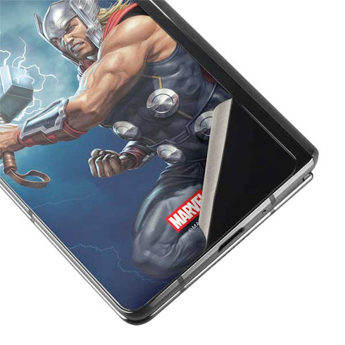 Marvel Thor Thor and Mjolnir Galaxy Z Fold2 5G Skin
