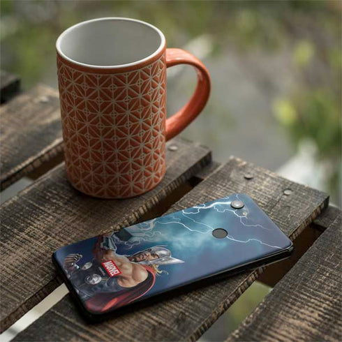 Marvel Thor Thor and Mjolnir Google Pixel 3a Skin