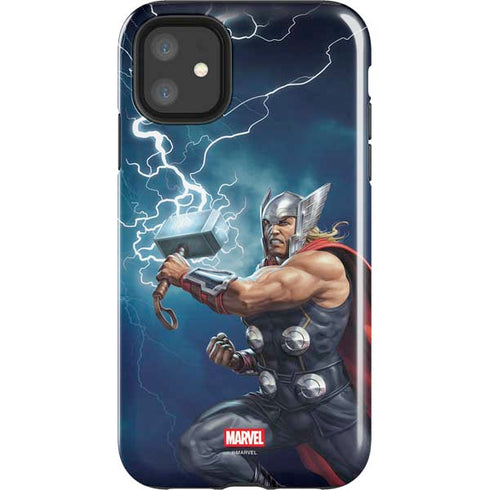 Marvel Thor Thor and Mjolnir iPhone 11 Impact Case