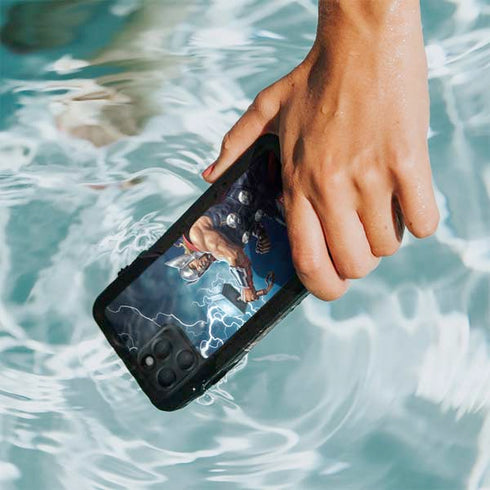 Marvel Thor Thor and Mjolnir iPhone 11 Pro Waterproof Case