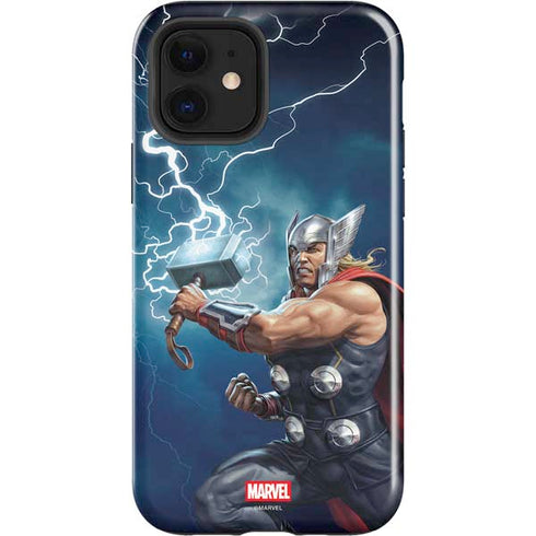Marvel Thor Thor and Mjolnir iPhone 12 Impact Case