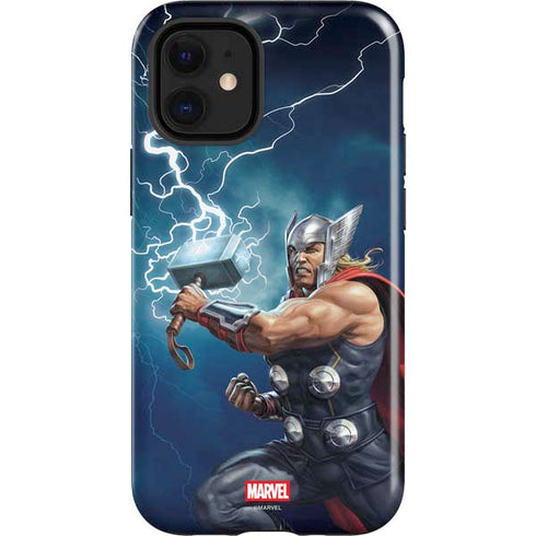 Marvel Thor Thor and Mjolnir iPhone 12 Mini Impact Case