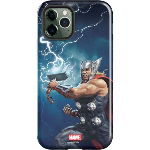 Marvel Thor Thor and Mjolnir iPhone 12 Pro Impact Case