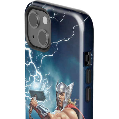 Marvel Thor Thor and Mjolnir iPhone 13 Impact Case