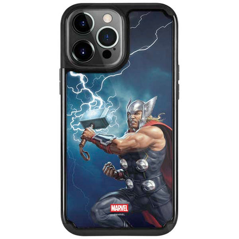 Marvel Thor Thor and Mjolnir iPhone Cases