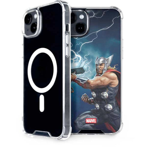 Marvel Thor Thor and Mjolnir iPhone 14 MagSafe Case