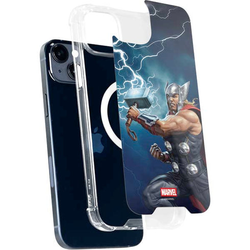 Marvel Thor Thor and Mjolnir iPhone 14 MagSafe Case