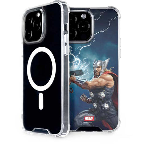 Marvel Thor Thor and Mjolnir iPhone 14 Pro Max MagSafe Case