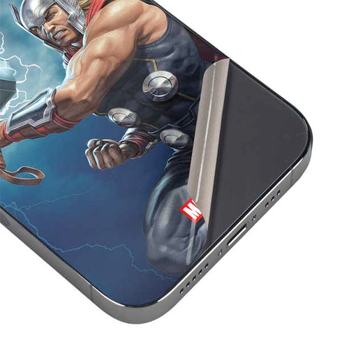 Marvel Thor Thor and Mjolnir iPhone 14 Pro Max Skin