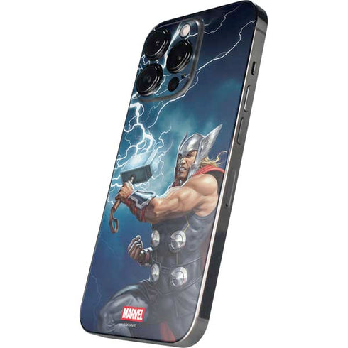 Marvel Thor Thor and Mjolnir iPhone 14 Pro Skin