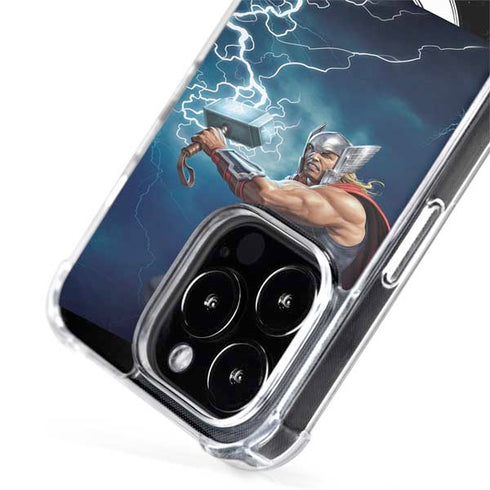 Marvel Thor Thor and Mjolnir iPhone 15 Pro MagSafe Case