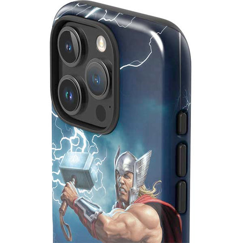 Marvel Thor Thor and Mjolnir iPhone 16 Pro Impact Case