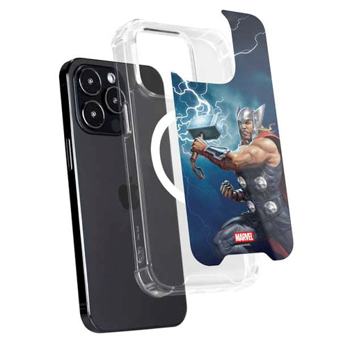 Marvel Thor Thor and Mjolnir iPhone 16 Pro Max MagSafe Case