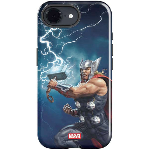 Marvel Thor Thor and Mjolnir iPhone 16e Impact Case