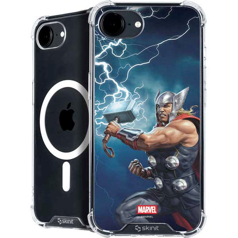 Marvel Thor Thor and Mjolnir iPhone 16e MagSafe Case