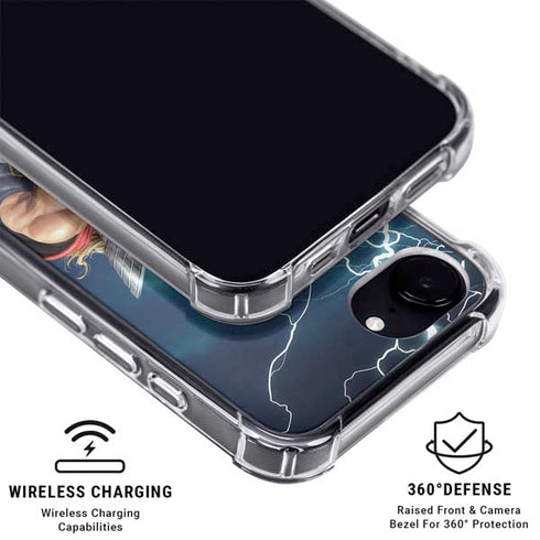 Marvel Thor Thor and Mjolnir iPhone 16e MagSafe Case