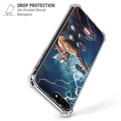 Marvel Thor Thor and Mjolnir iPhone 7/8 Plus Clear Case