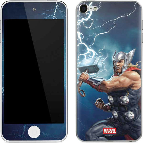 Marvel Thor Thor and Mjolnir Apple iPod Skin