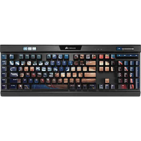Marvel Thor Thor and Mjolnir K95 RGB PLATINUM Mechanical Gaming Keyboard Skin