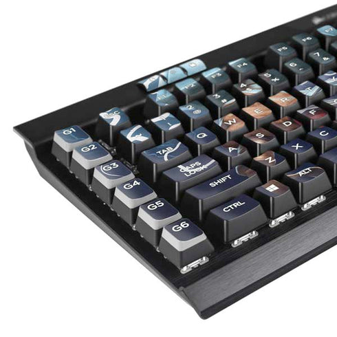 Marvel Thor Thor and Mjolnir K95 RGB PLATINUM Mechanical Gaming Keyboard Skin