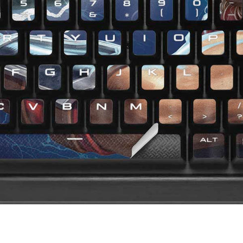 Marvel Thor Thor and Mjolnir K95 RGB PLATINUM Mechanical Gaming Keyboard Skin