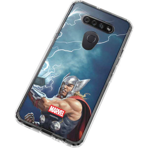 Marvel Thor Thor and Mjolnir LG K51/Q51 Clear Case