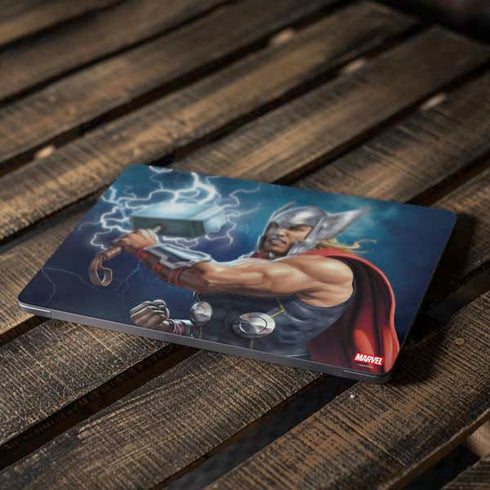 Marvel Thor Thor and Mjolnir Apple MacBook Air Skin