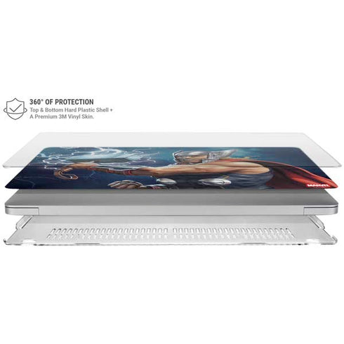 Marvel Thor Thor and Mjolnir MacBook Air 15in (2023-2025) Case plus Skin