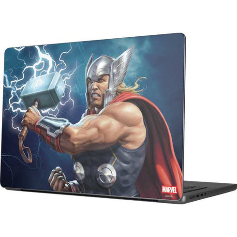 Marvel Thor Thor and Mjolnir MacBook Pro 14in (2021-24) Skin