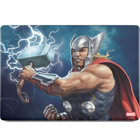Marvel Thor Thor and Mjolnir MacBook Skins