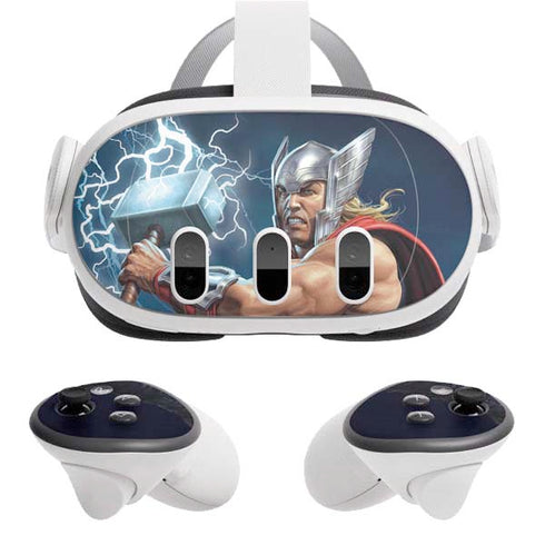Marvel Thor Thor and Mjolnir Meta Quest 3 Skin