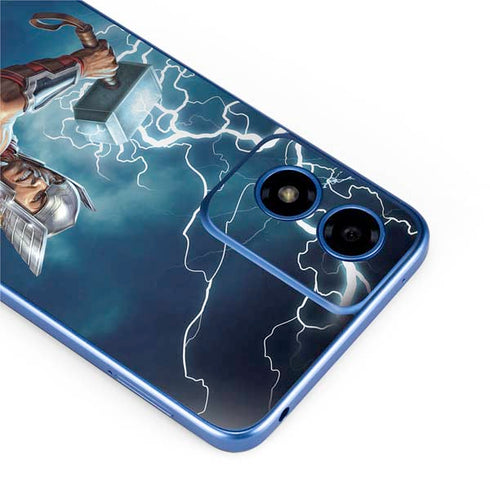 Marvel Thor Thor and Mjolnir Moto G Play 4G (2024) Skin