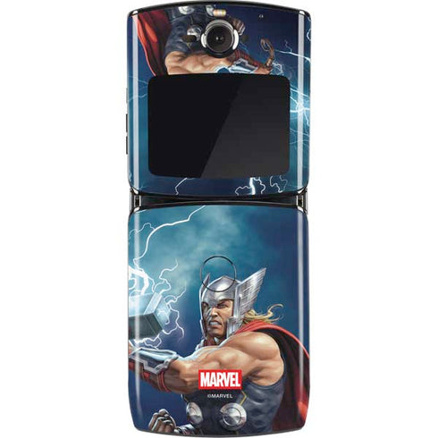 Marvel Thor Thor and Mjolnir Motorola RAZR Skin