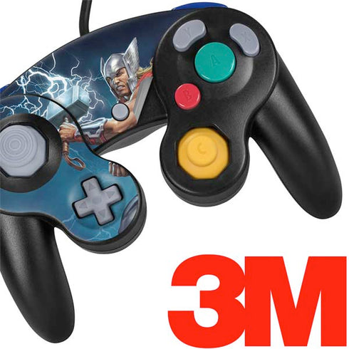 Marvel Thor Thor and Mjolnir Nintendo GameCube Controller Skin
